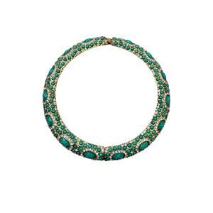 Amrita Singh Evergreen Sagaponack Hinged Collar Necklace